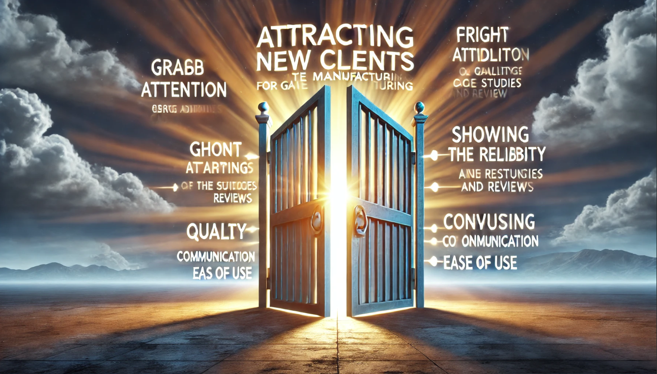 Как привлечь новых клиентов для производства ворот