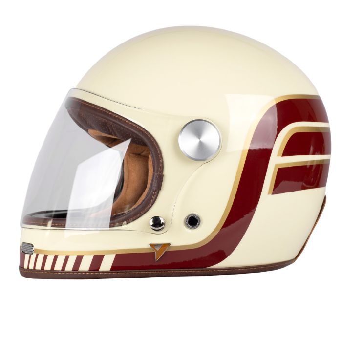 Мотошлем-интеграл BY CITY ROADSTER II 22.06 Cream Wing Beige, кремовый — в наличии в Санкт-Петербурге