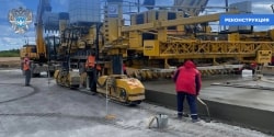 Начались работы по бетонированию взлетно-посадочной полосы аэропорта «Талаги» в Архангельске