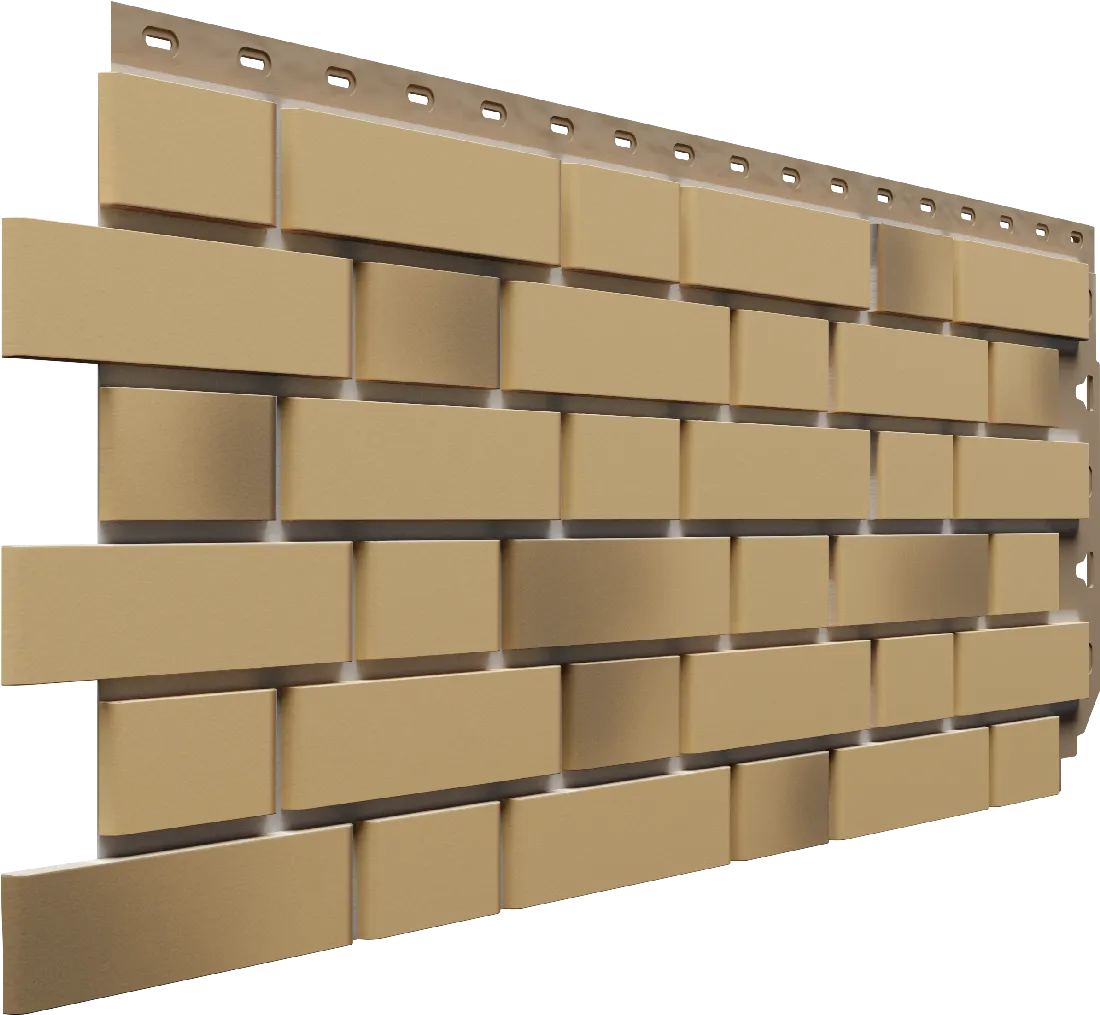 Фасадная панель Docke Premium Flemish 1095х420 мм, Золотой