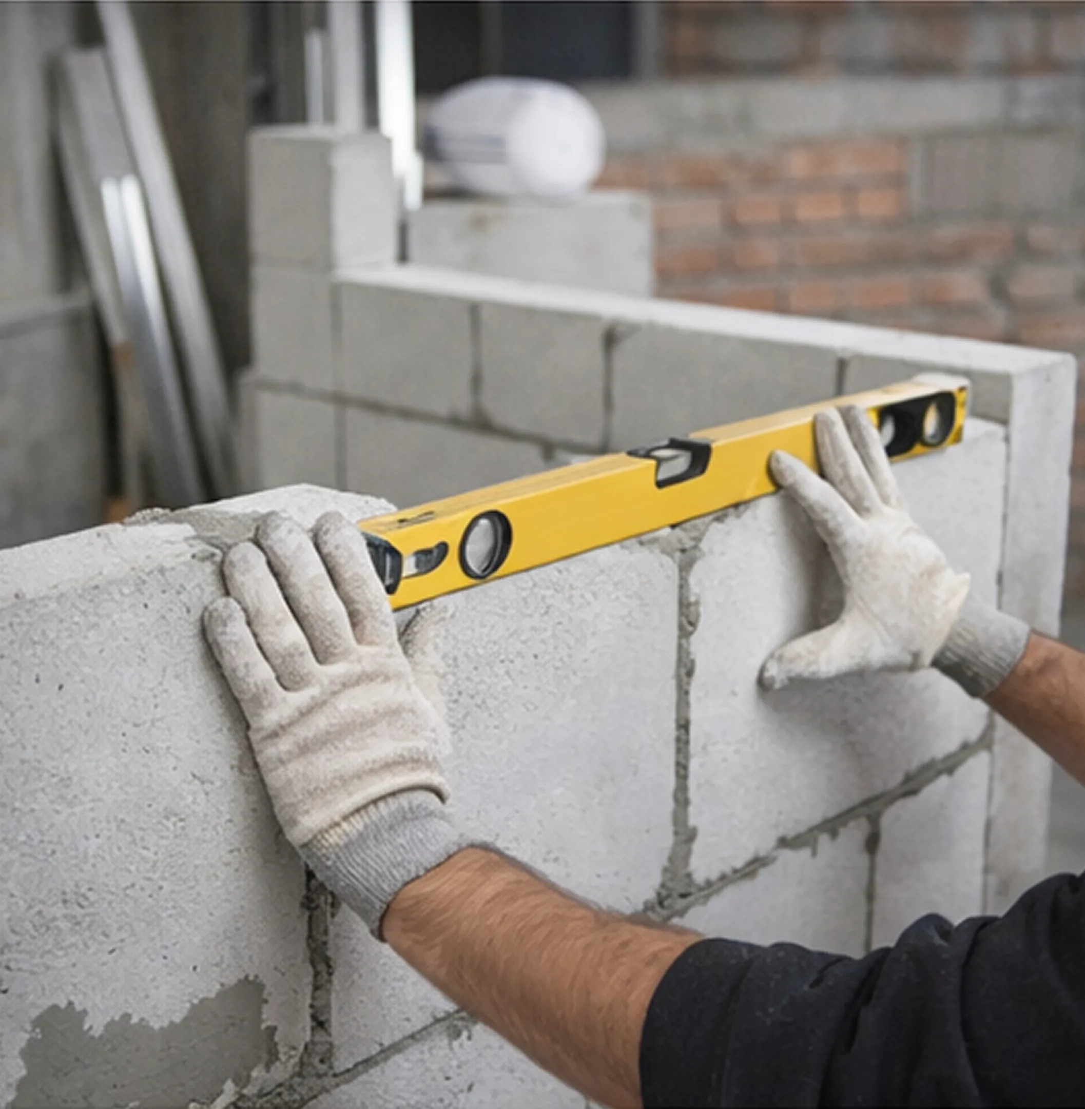 Проверка геометрии межкомнатных перегородок перед отделкой