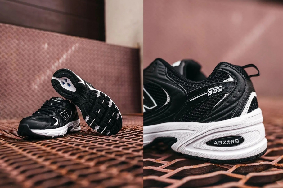New Balance 530 Black White обзор товара и новинки, статьи и многое другое