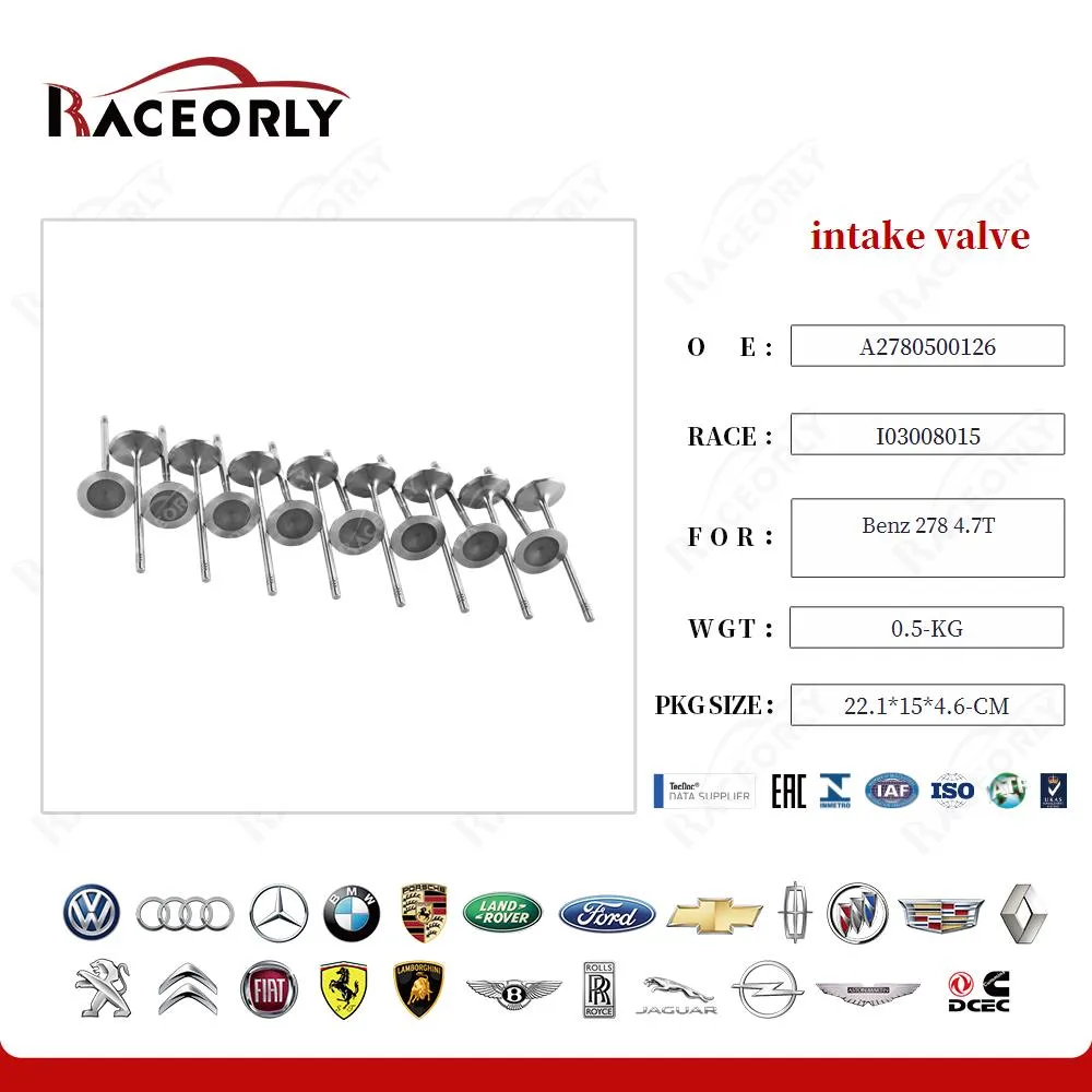 Автомобильная запчасть Впускной клапан