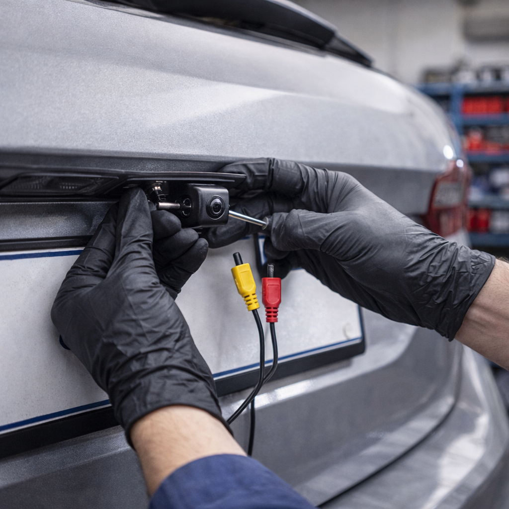 Установка и подключение камеры заднего вида в Смоленске цена автосервис Смоленск, ремонт авто Смоленск, СТО Смоленск, техобслуживание автомобиля Смоленск, диагностика авто Смоленск, ремонт подвески Смоленск, замена масла Смоленск, ремонт двигателя Смоленск, ремонт коробки передач Смоленск, автоэлектрик Смоленск, шиномонтаж Смоленск, заправка кондиционера Смоленск, диагностика ходовой Смоленск, ремонт тормозной системы Смоленск, автосервис Эксперт Плюс, недорогой автосервис Смоленск, качественный ремонт авто, обслуживание иномарок Смоленск, сервис BMW Смоленск, сервис Mercedes Смоленск