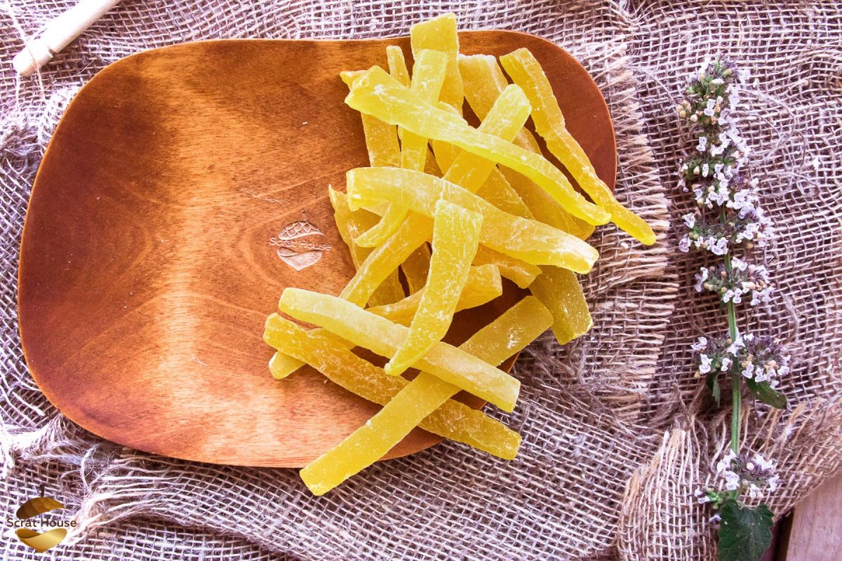 Папайя жёлтая, палочки со вкусом дыни, вес