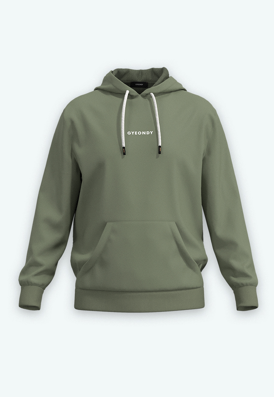 Худи мужские Худи цвет светлый-хаки