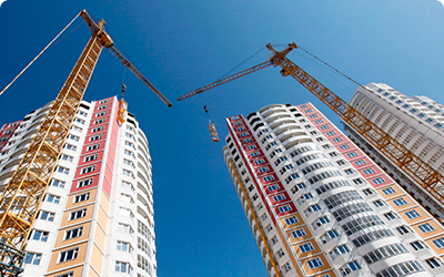 Штукатурные работы в новостройках Москвы и области Изображение новостроек