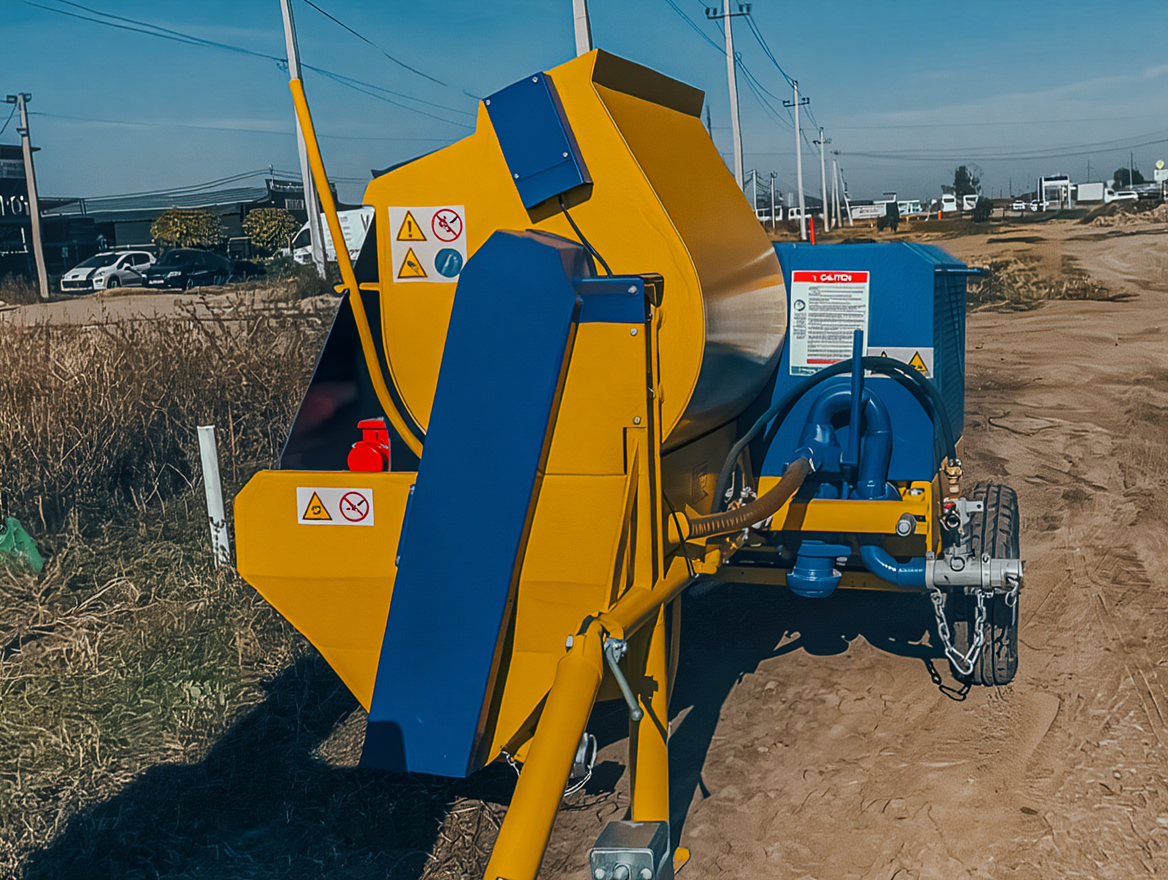 Габариты и мобильность агрегата PowerMix