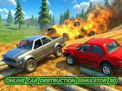 Online Car Destruction Simulator 3D - Играть Бесплатно Онлайн | KinoGames