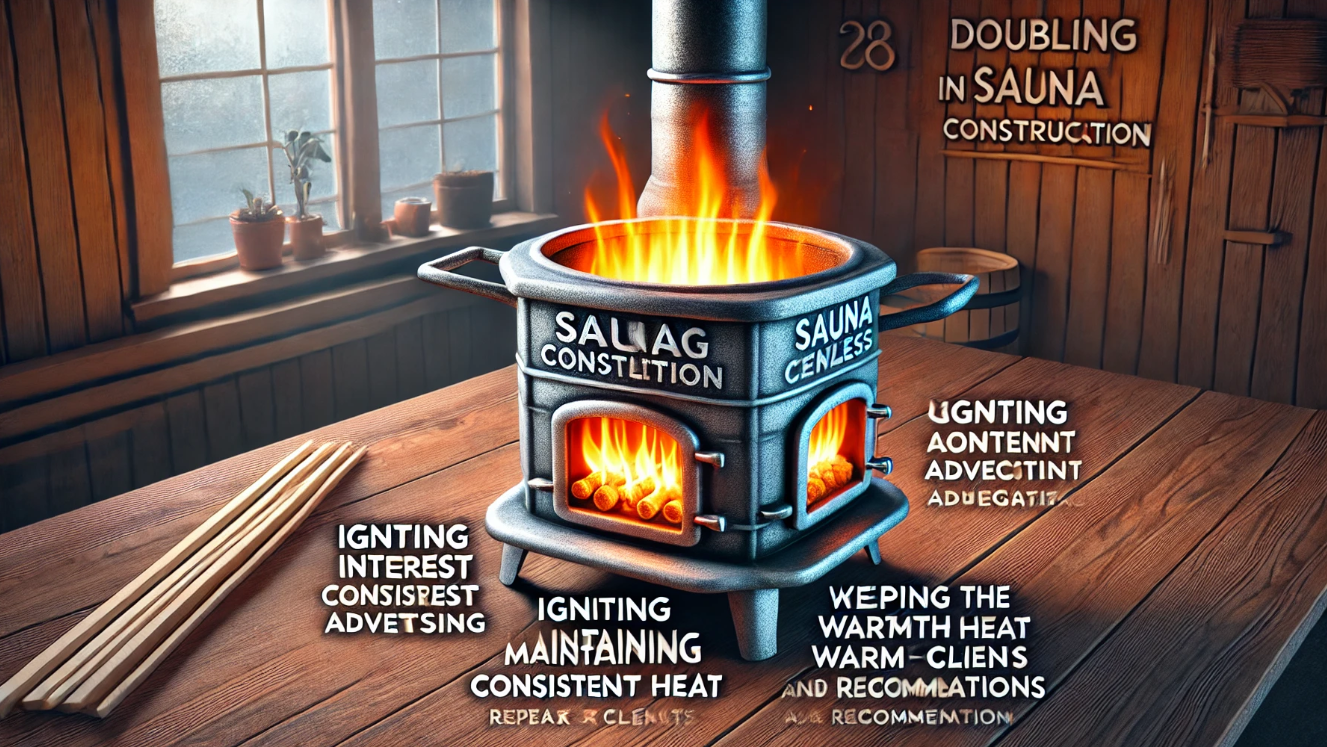 Как повысить продажи в 2 раза для строительства бань