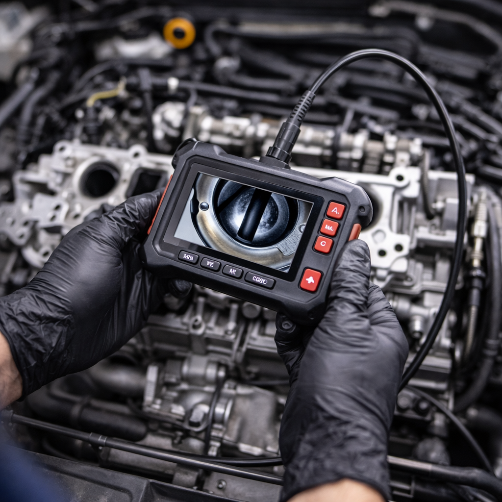 Эндоскоп двигателя в Смоленске цена автосервис Смоленск, ремонт авто Смоленск, СТО Смоленск, техобслуживание автомобиля Смоленск, диагностика авто Смоленск, ремонт подвески Смоленск, замена масла Смоленск, ремонт двигателя Смоленск, ремонт коробки передач Смоленск, автоэлектрик Смоленск, шиномонтаж Смоленск, заправка кондиционера Смоленск, диагностика ходовой Смоленск, ремонт тормозной системы Смоленск, автосервис Эксперт Плюс, недорогой автосервис Смоленск, качественный ремонт авто, обслуживание иномарок Смоленск, сервис BMW Смоленск, сервис Mercedes Смоленск