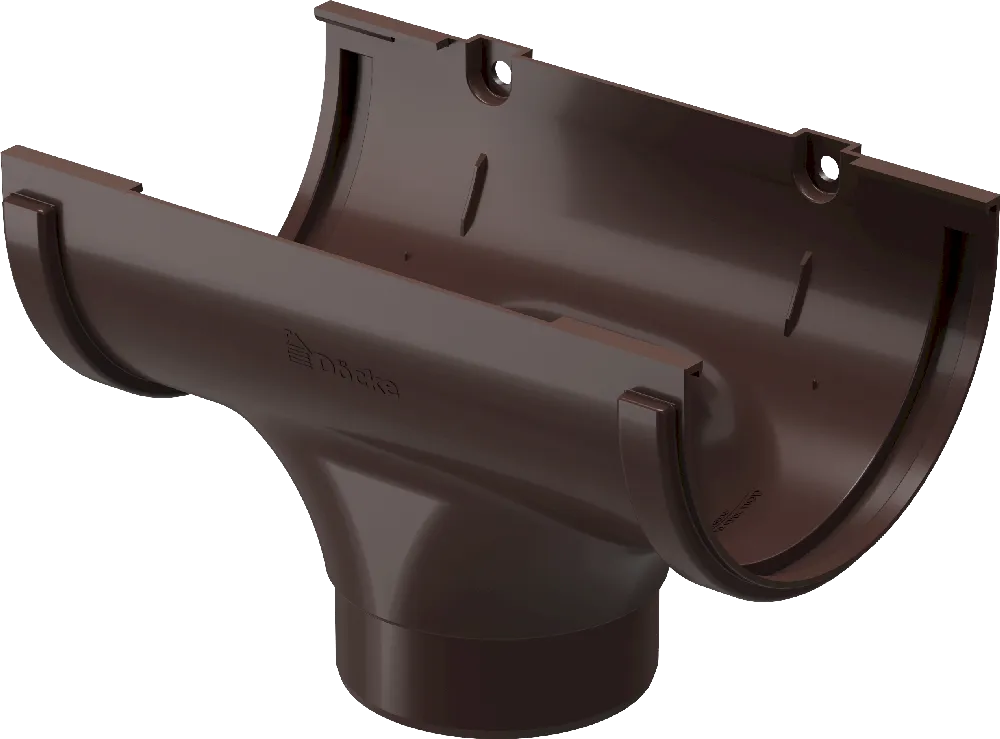 Воронка d120 мм Docke Standard, Тёмно-коричневый (RAL8019)