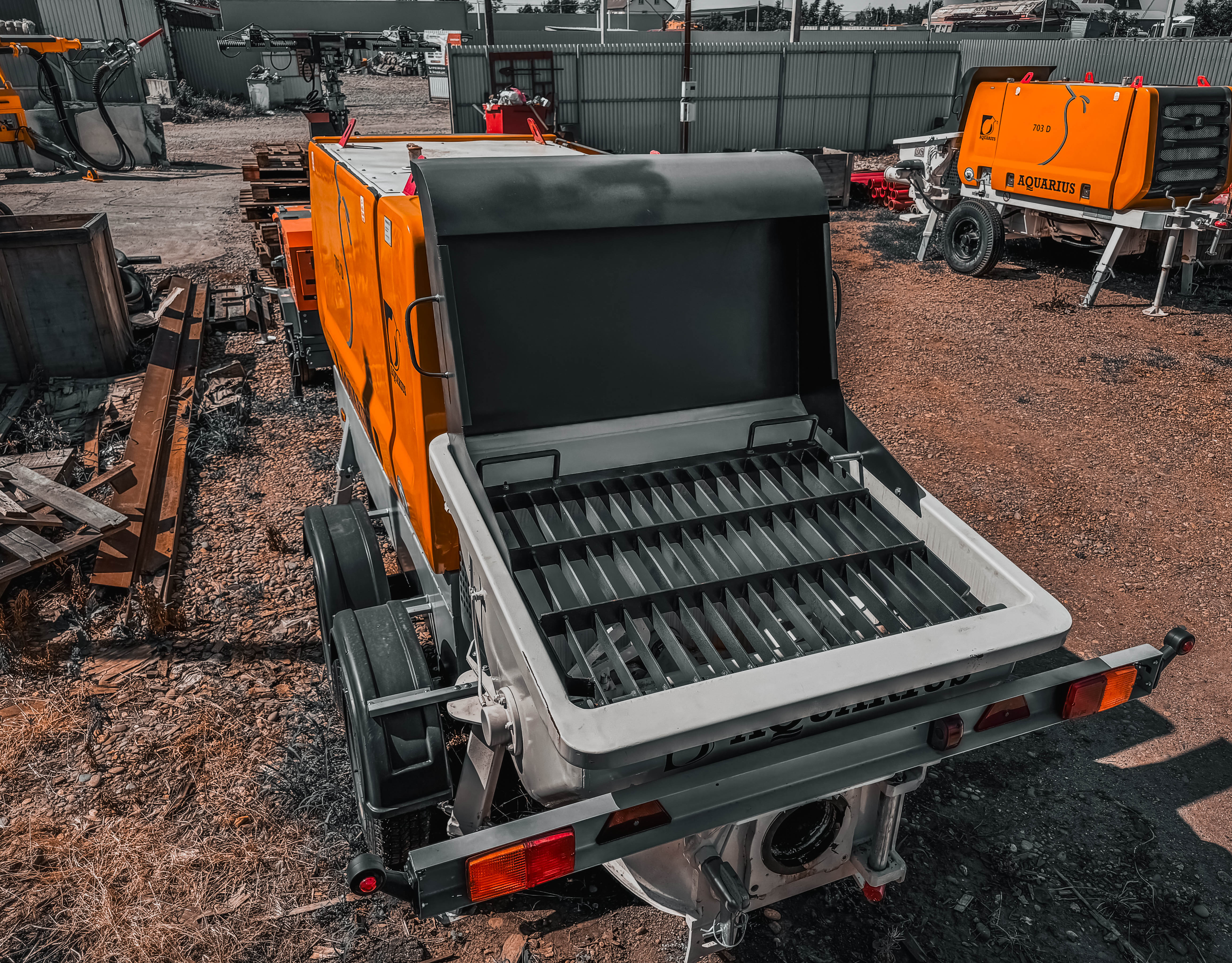 Габариты и мобильность агрегата PowerMix