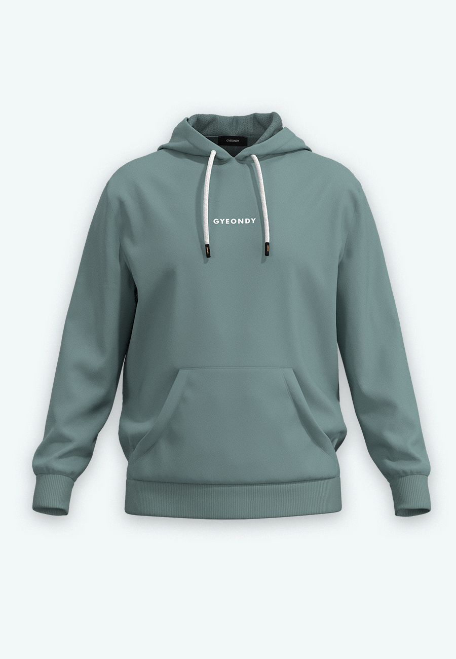 Худи мужские Худи цвет серо-голубой