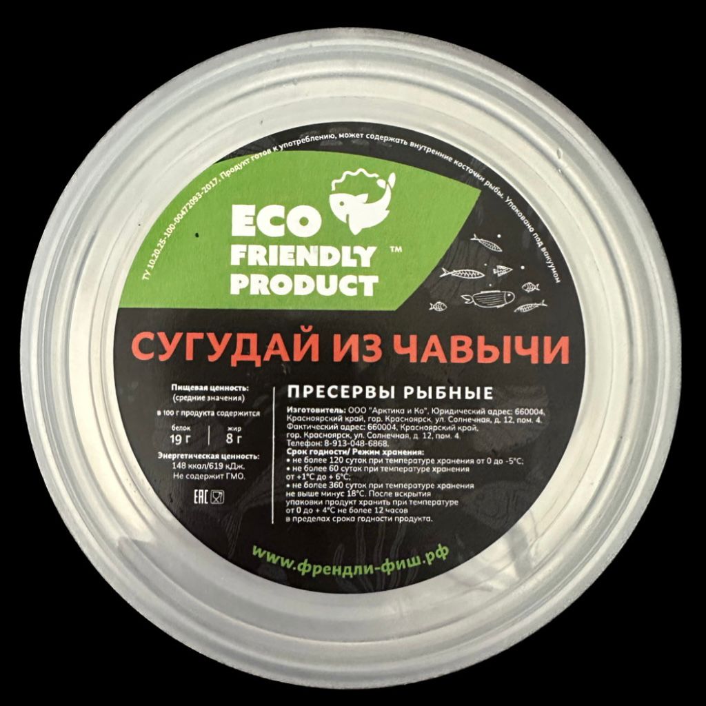 Сугудай из чавычи в магазине "МореЕшь"