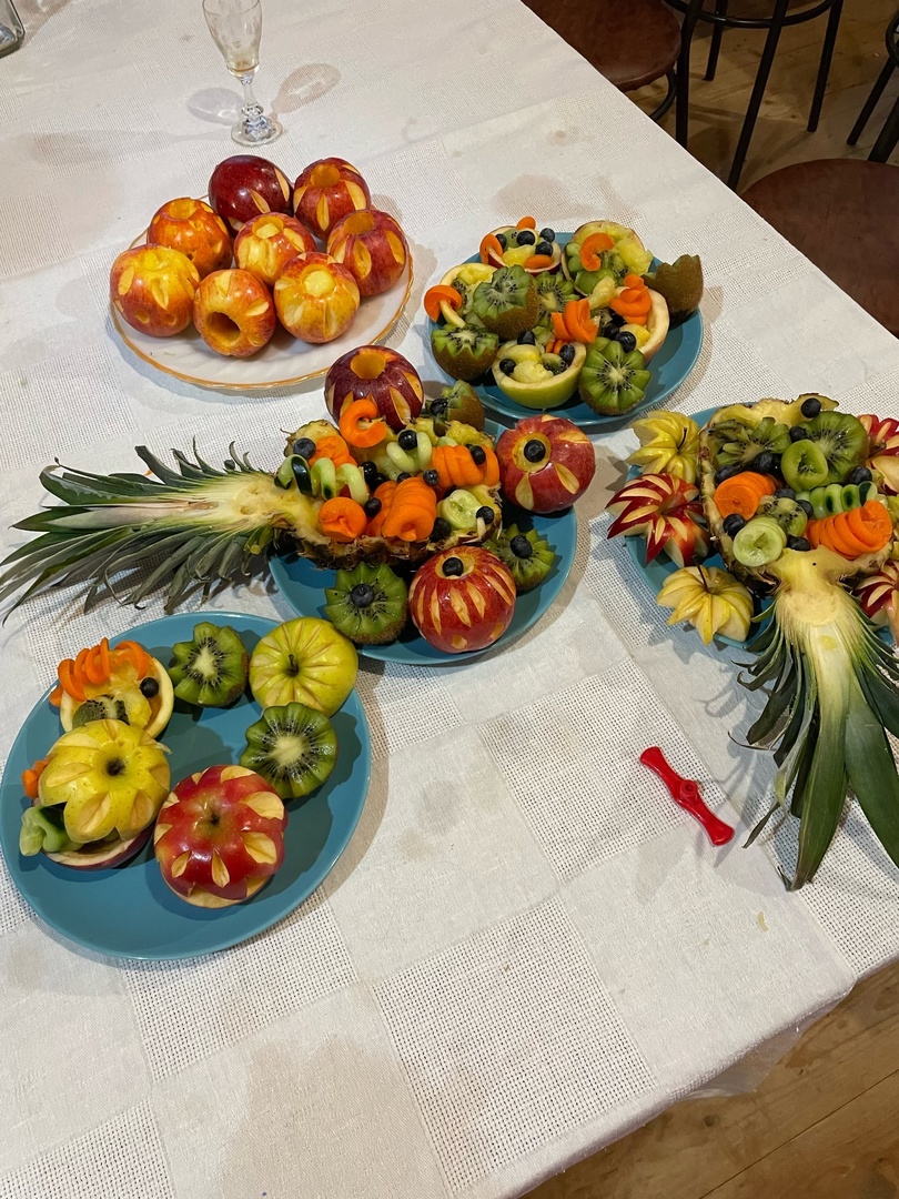 Рубрика: Карвинг из овощей и фруктов (видео мастер-классы)