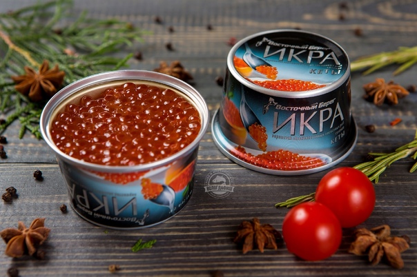 Икра кеты (заморозка) 125гр в магазине "МореЕшь"