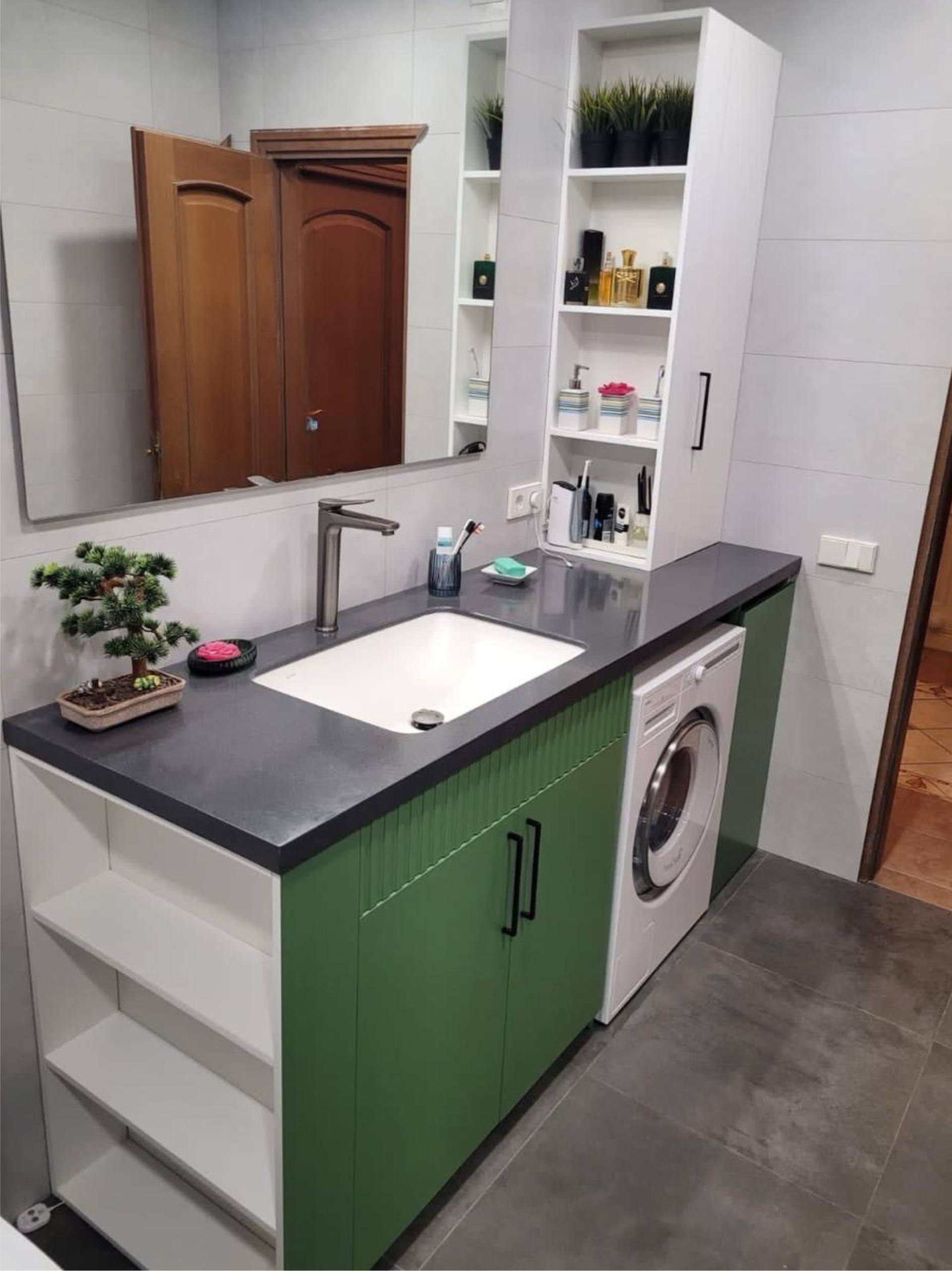 Тумба ванную комнату под столешницу