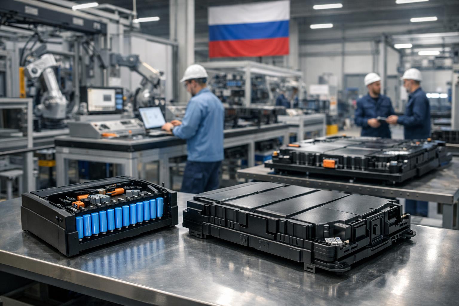 Производство литиевых аккумуляторов на заводах России Производство литиевых аккумуляторов на заводах России