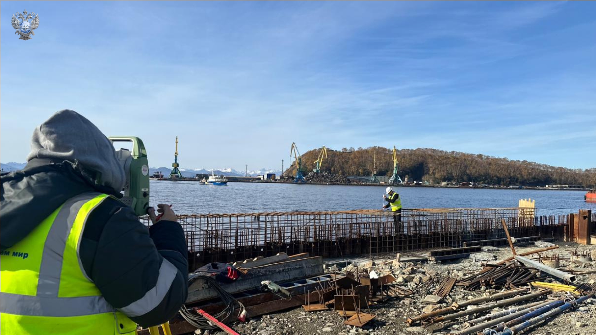 В 2024 году продолжается реконструкция инфраструктуры 3-х морских портов