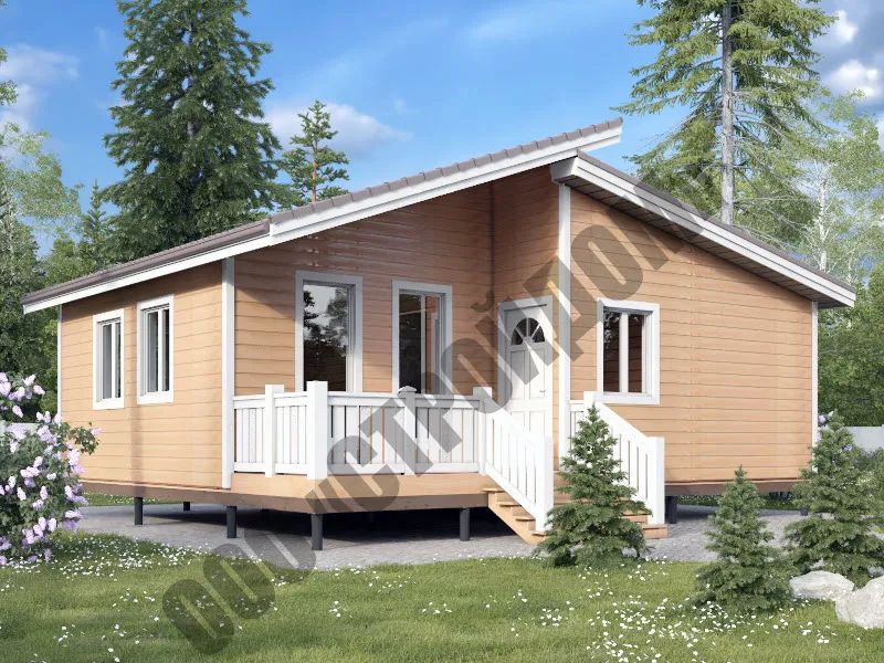 Каркасный дом ДОН 7.5Х9