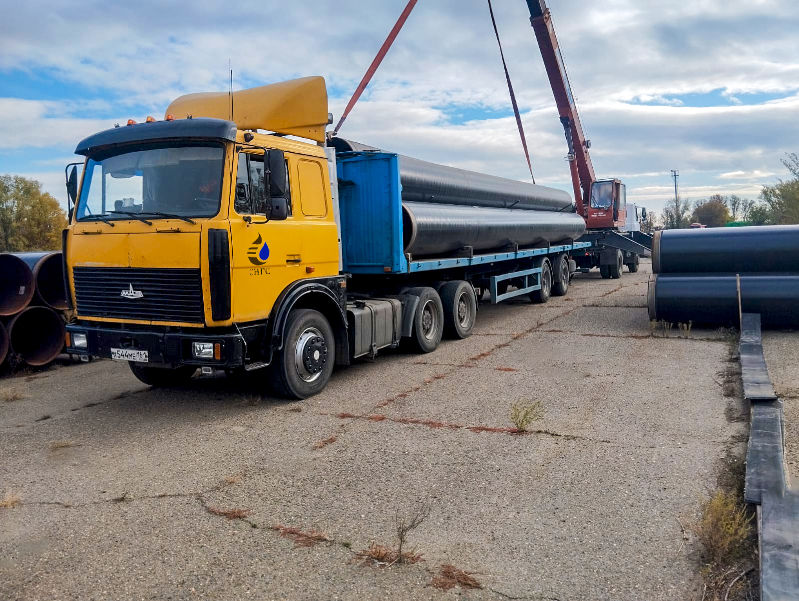 Строительство нефтегазопроводов