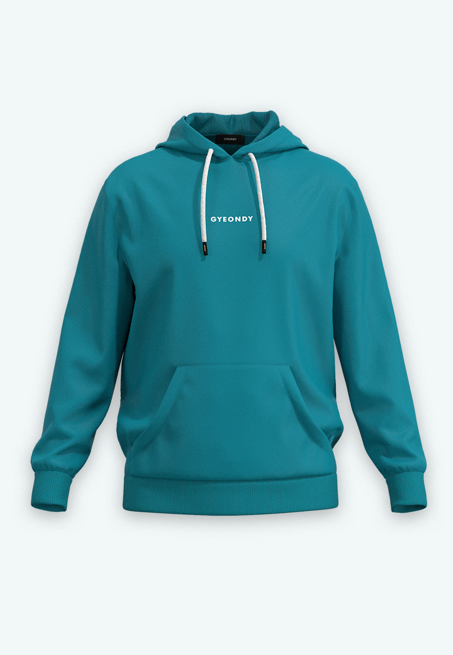 Худи мужские Худи темно-бирюзовый