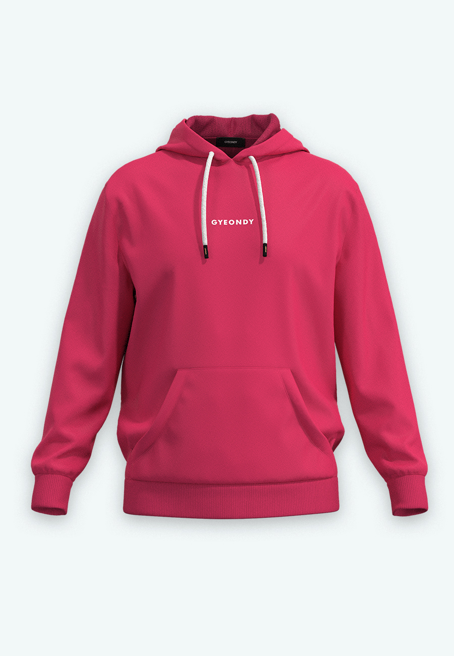 Худи мужские Худи цвет фуксия