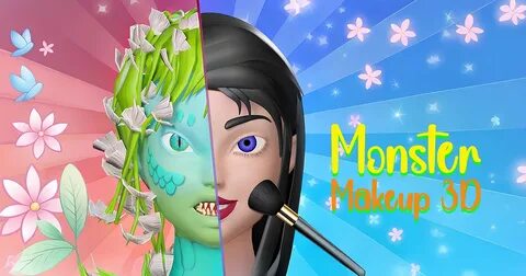 Monster Makeup 3D - Играть Бесплатно Онлайн | KinoGames