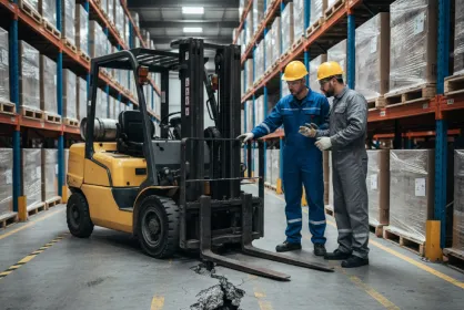 Простой участка или склада Простой участка или склада