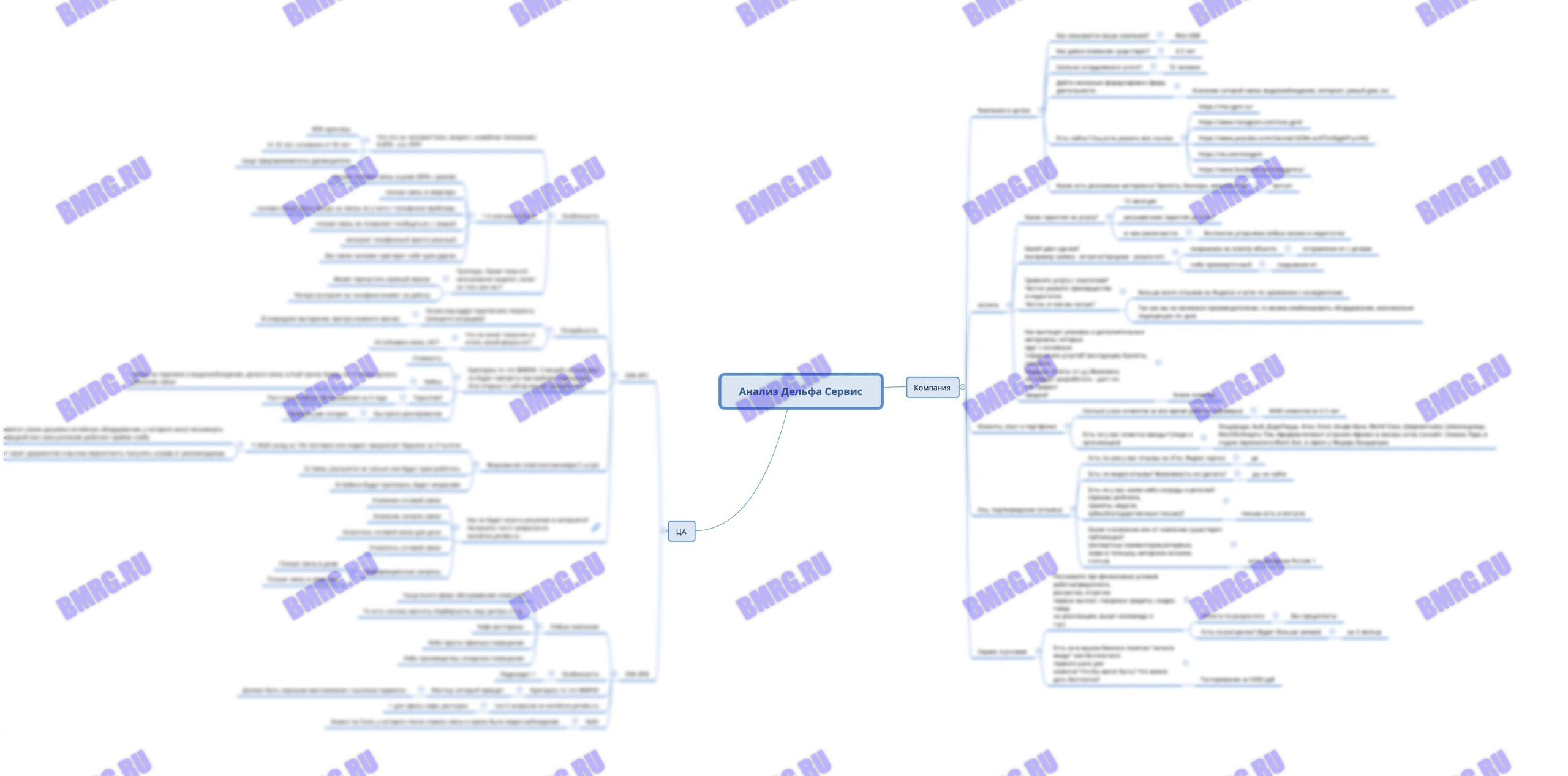Анализ компании для Дельфа Сервис