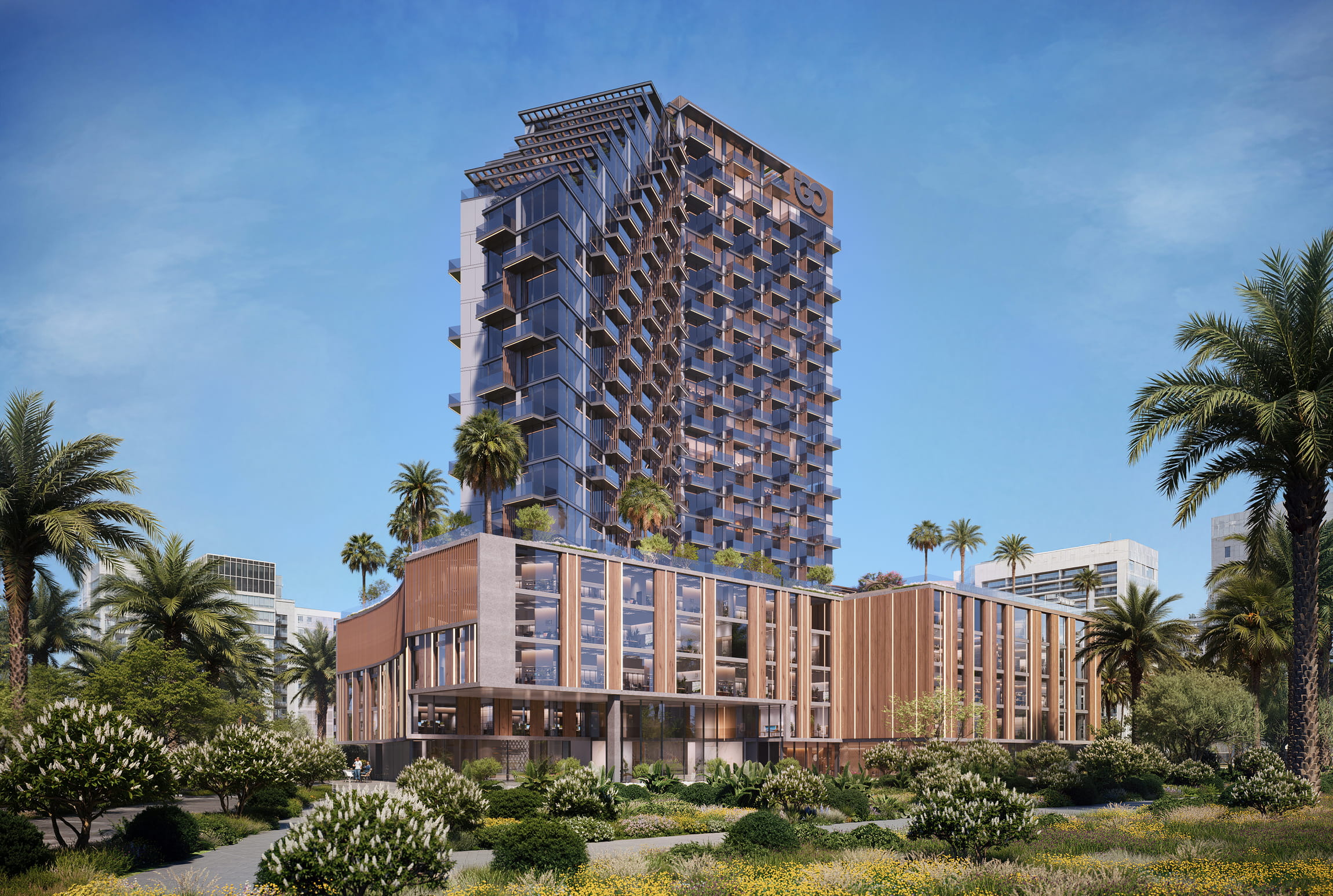 The Winslow by IGO — mixed-use development in Meydan Horizon, Dubai