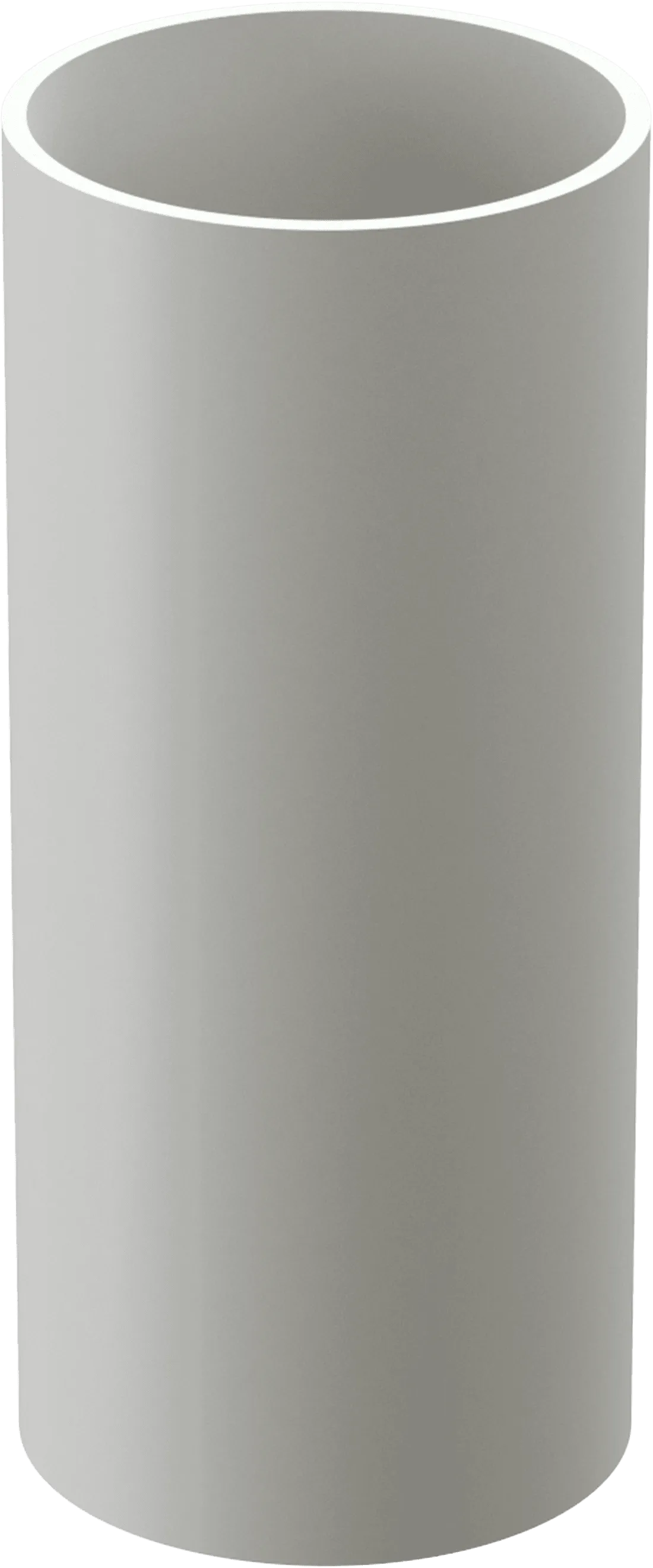 Труба водосточная d85 мм Docke Premium 3000 мм, Пломбир (RAL9003)