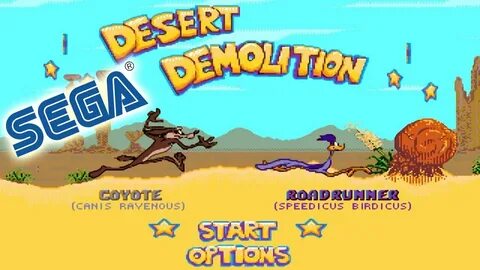 Desert demolition starring road runner and wile e coyote - Играть Бесплатно Онлайн | KinoGames