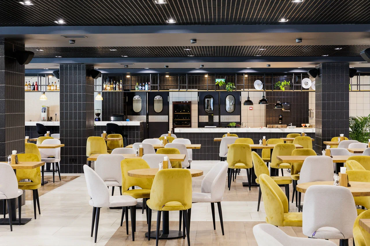 ресторан в отеле Россиянка