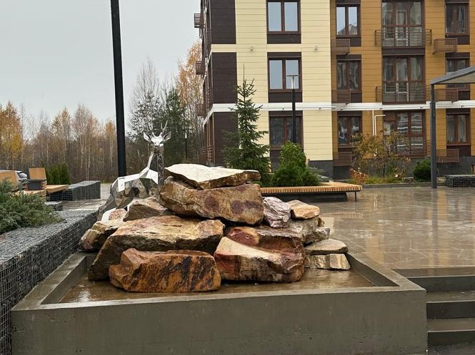 Оформление городской среды Верблюд