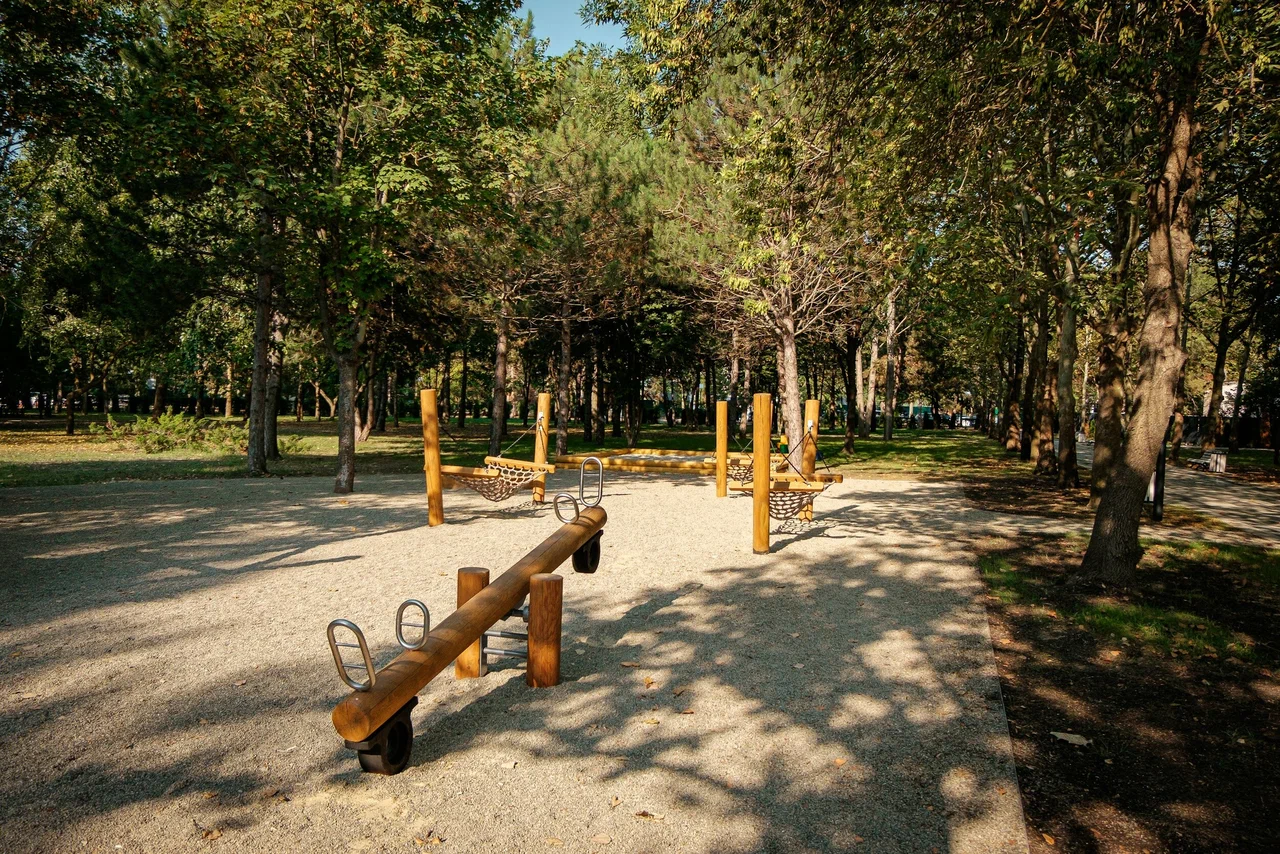 спортивные зоны отеля Россиянка