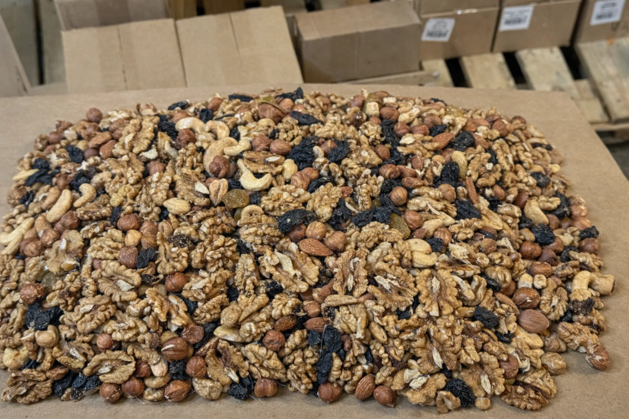 Ореховая смесь, вес