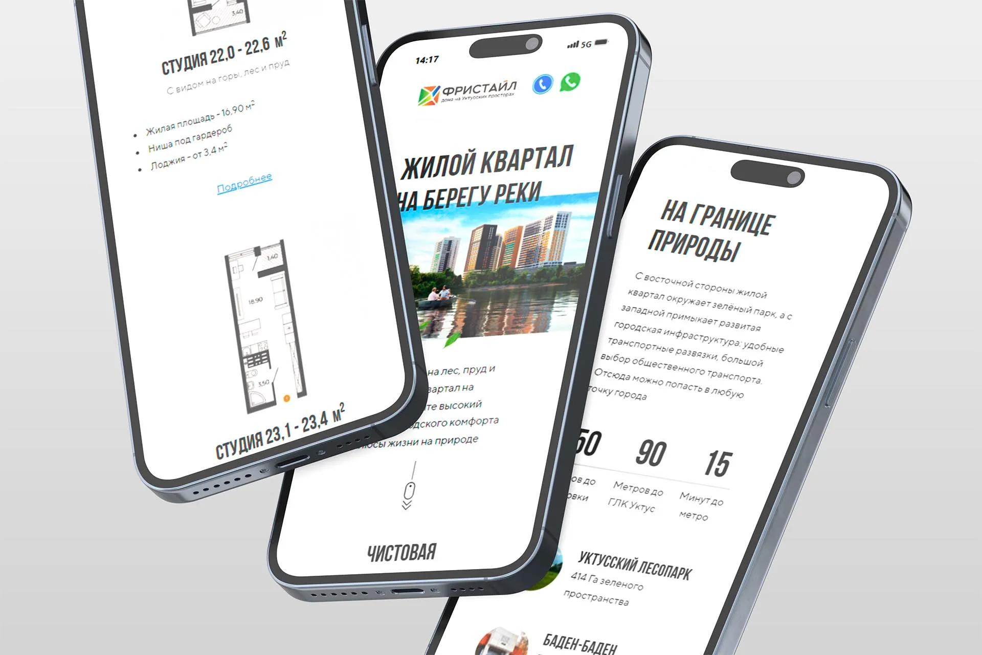 Адаптивная версия сайта