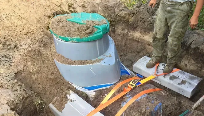 Общая траншея для водопровода и канализации Общая траншея для водопровода и канализации