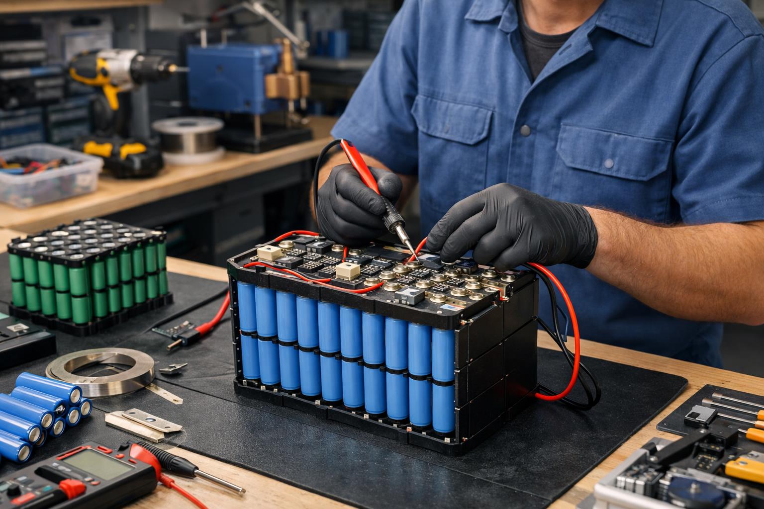 Сборка аккумуляторных батарей под ключ - Tesselion Сборка аккумуляторных батарей под ключ - Tesselion