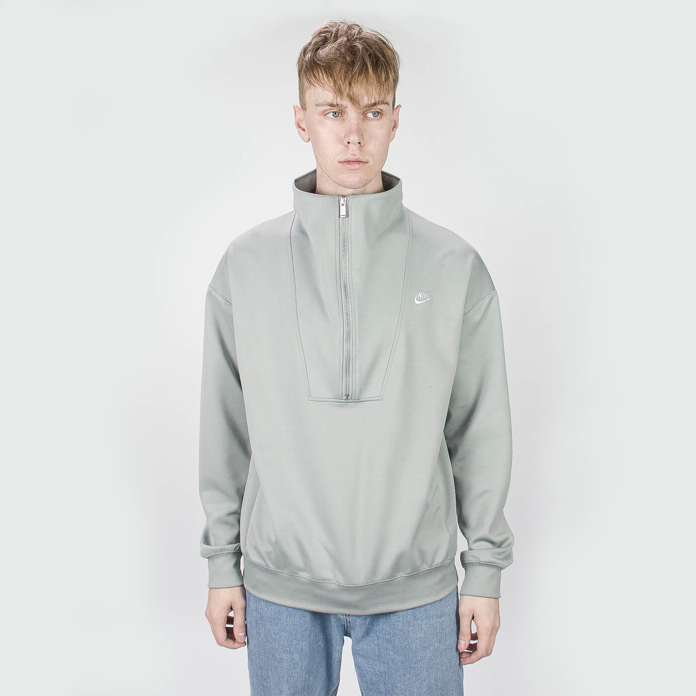 1/2 zip Grey чаще выбирают клиенты