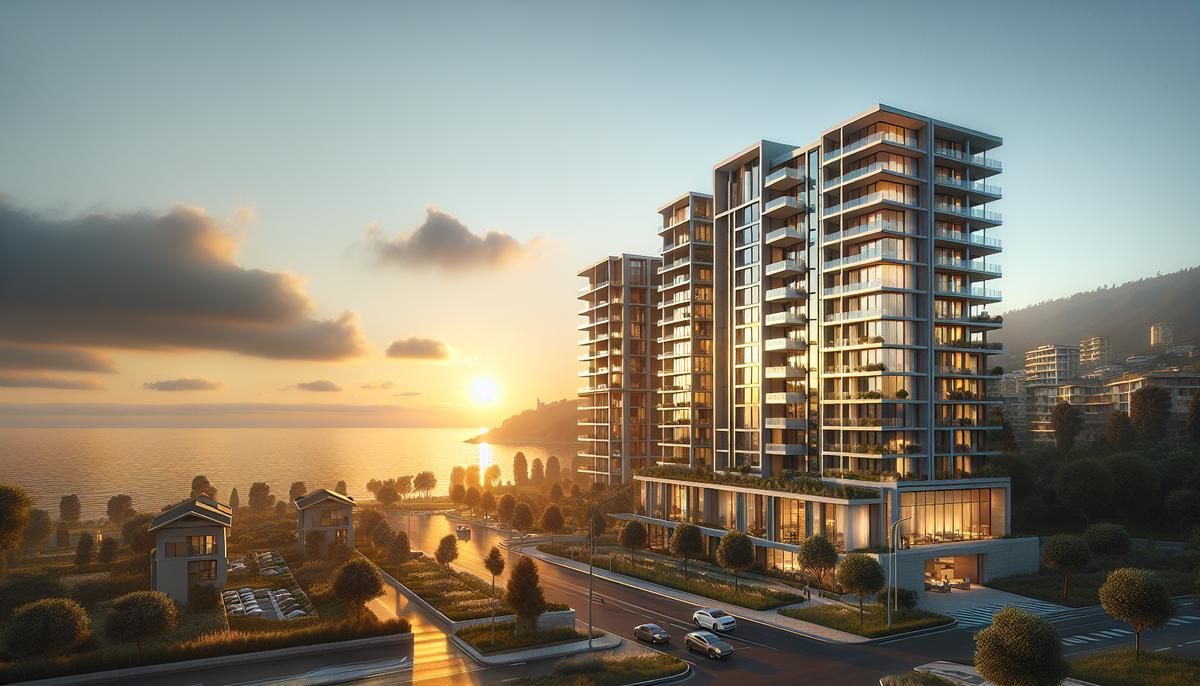 Элитный жилой комплекс в Батуми с видом на море