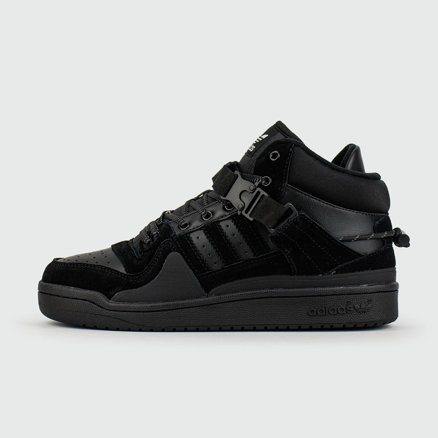 Forum Mid x Bad Bunny Black with Fur чаще выбирают клиенты