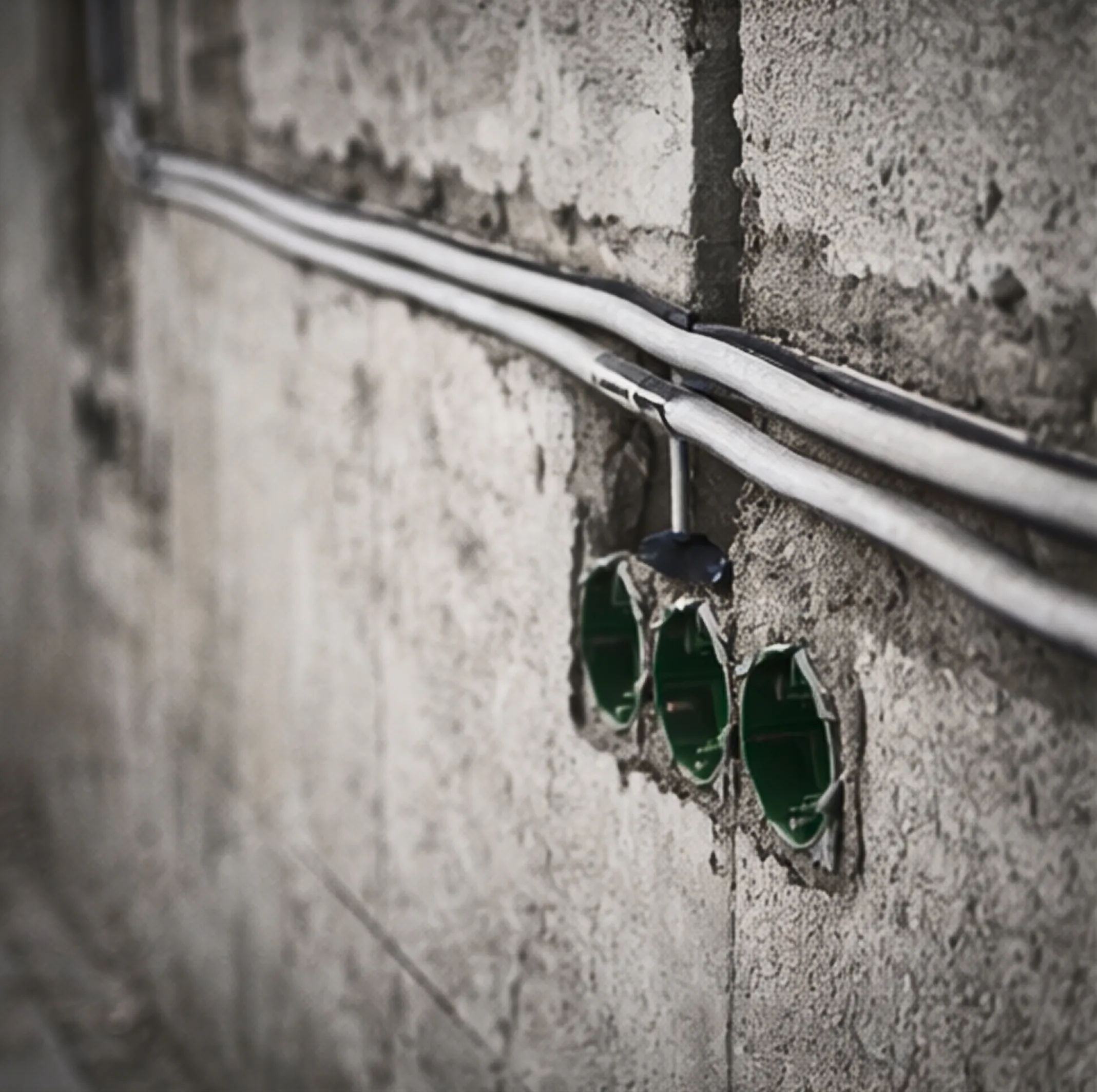 Монтаж подрозетников с выравниванием по уровню перед фиксацией Установка подрозетников под розетки и выключатели