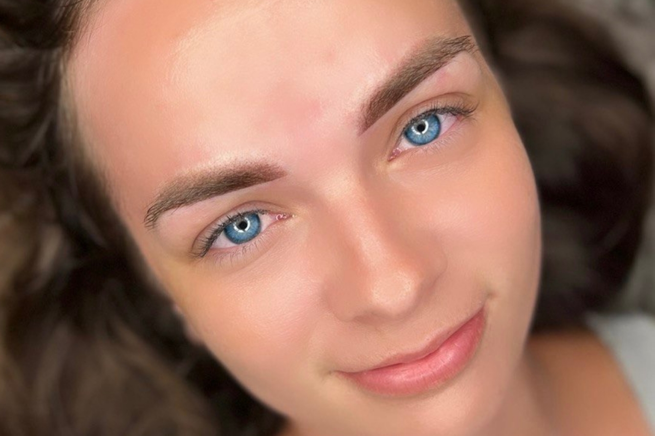 перманентный макияж бровей москва