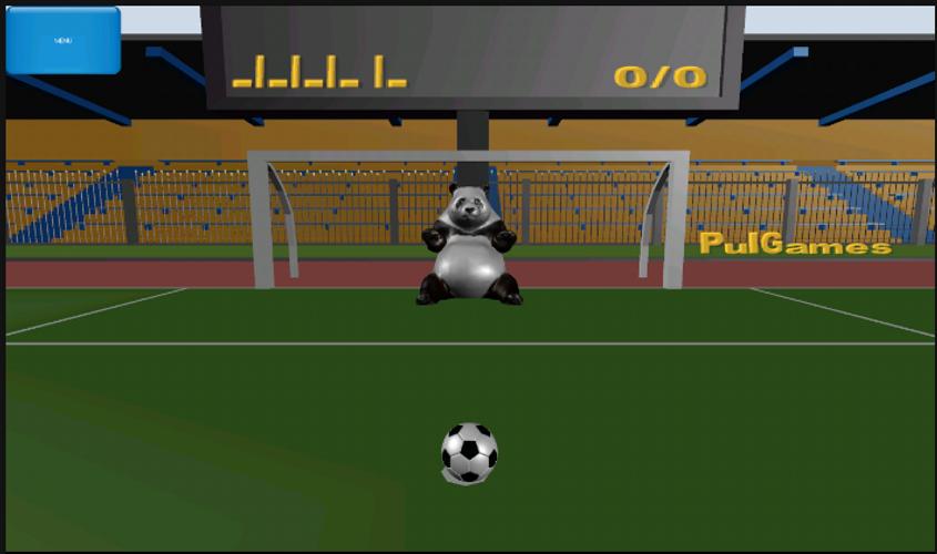 3D Свободный удар онлайн игра
