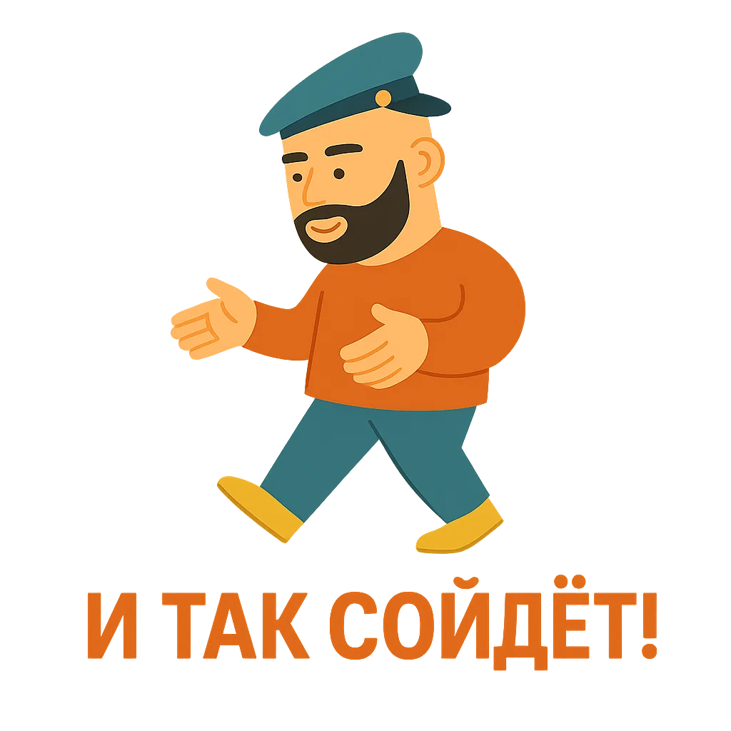 И так сойдет