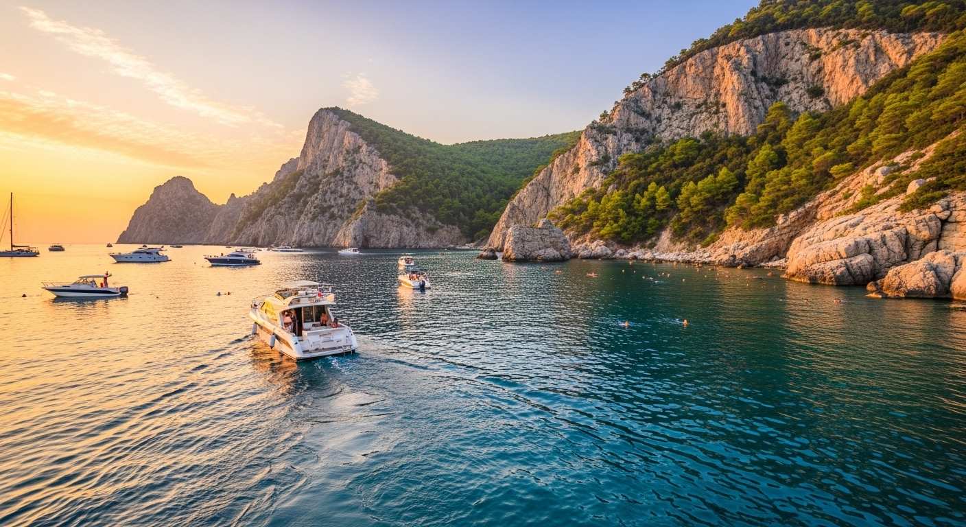 Морская прогулка на катере