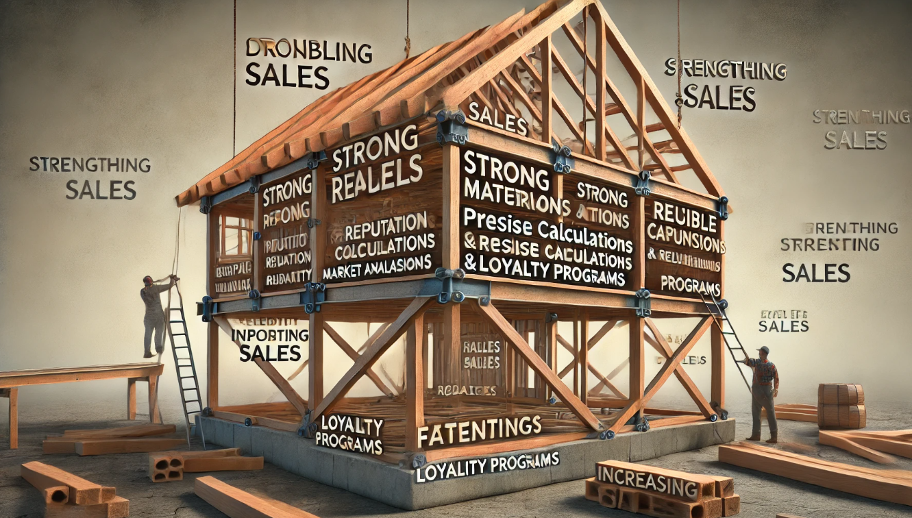 Как повысить продажи в 2 раза для строительства каркасных домов